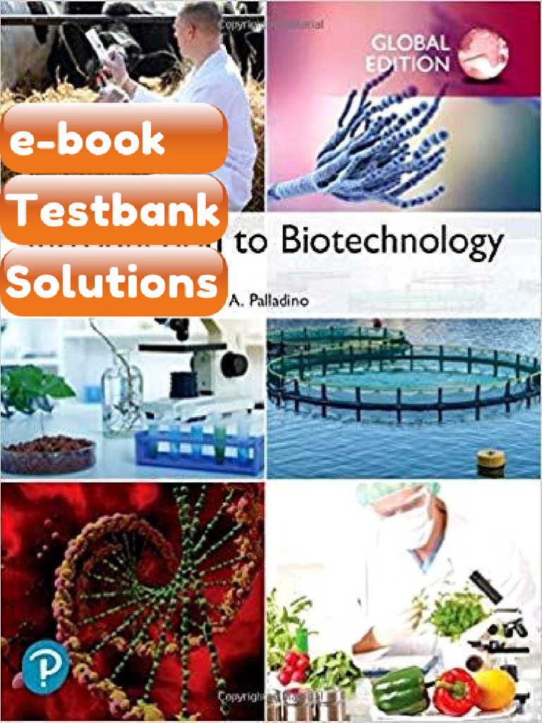 Ebook & Testbank Introduction To Biotechnology Global Edition 4th ...