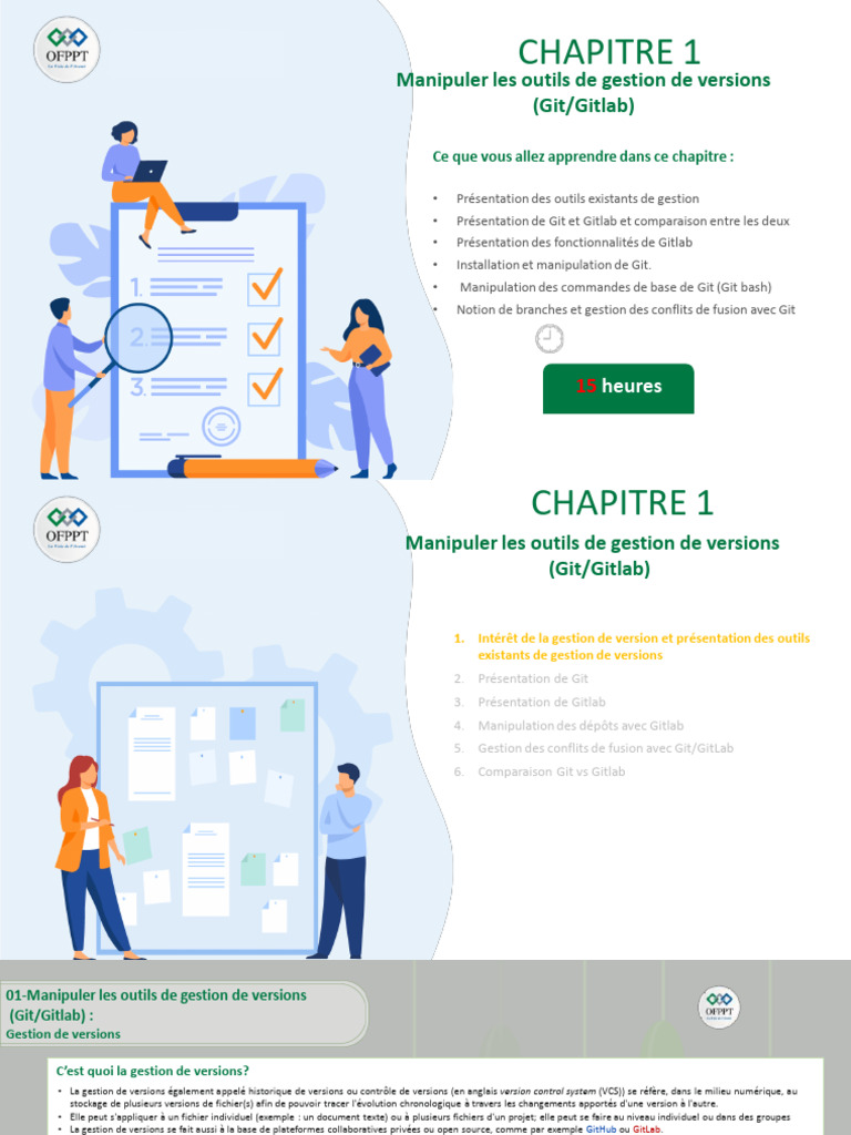 M203 Approche Agile - Gestion de Version | PDF | Gestion de versions ...