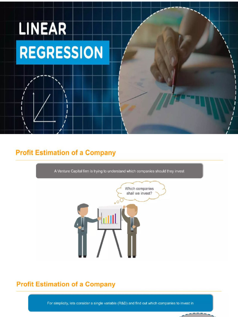 Linear Regression | PDF | Linear Regression | Dependent And Independent ...