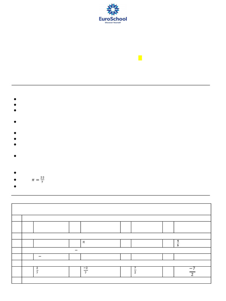 maths pp1 | PDF | Mathematics | Geometry