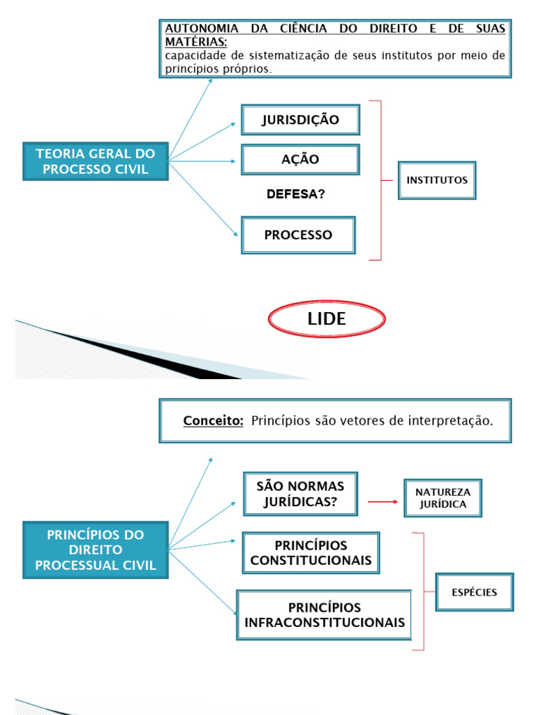 Roteiros de Aulas - Teoria Geral Do Processo | PDF | Jurisdição | Ação ...