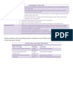 Developing A Study Plan