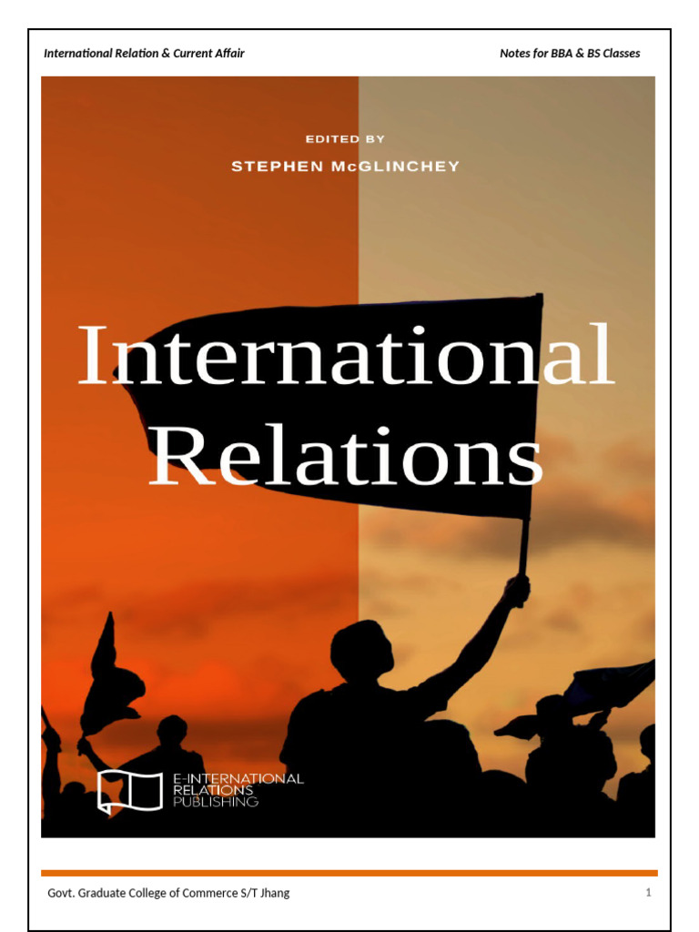 ? International Relations | PDF | International Monetary Fund ...