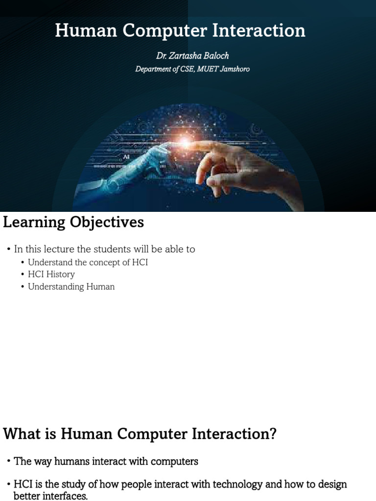 Chapter 1 - Understanding Human | PDF | Graphical User Interfaces ...