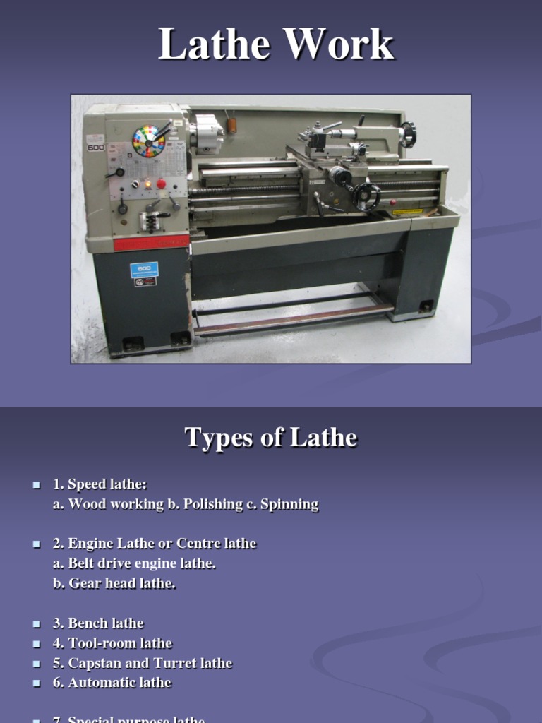 Lathe Work | PDF | Gear | Machining