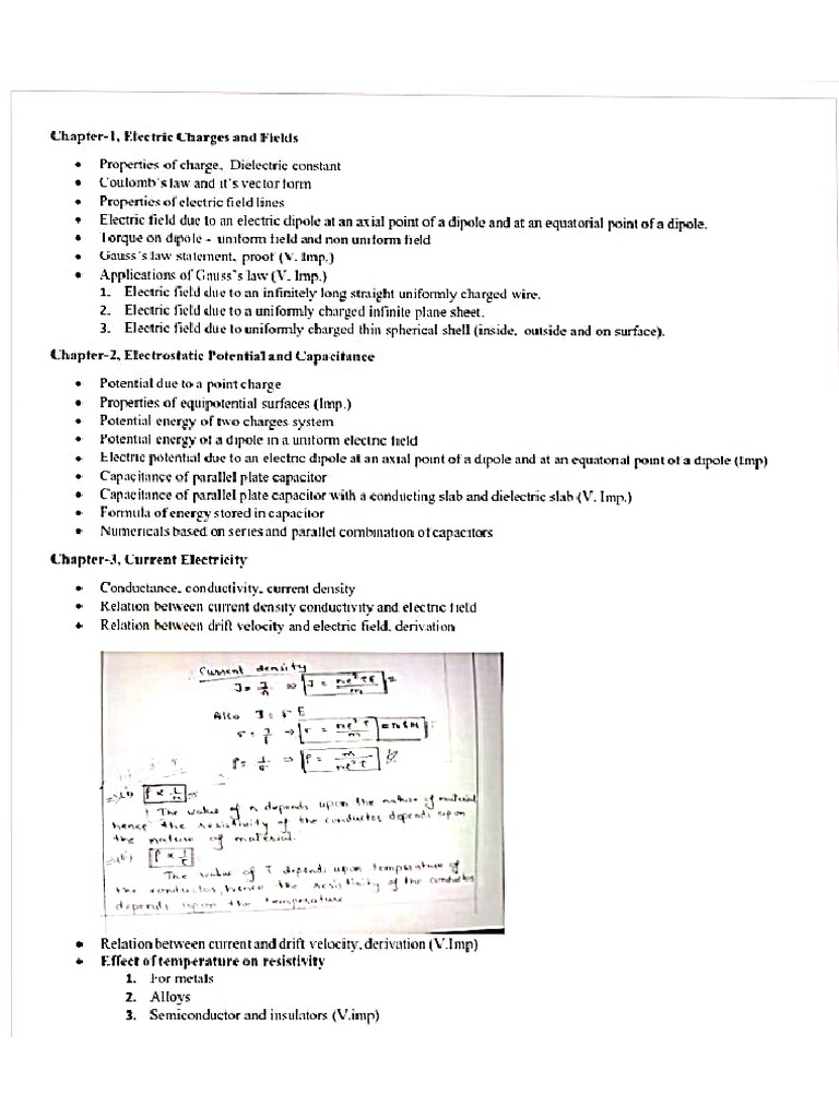 Imp Physics | PDF