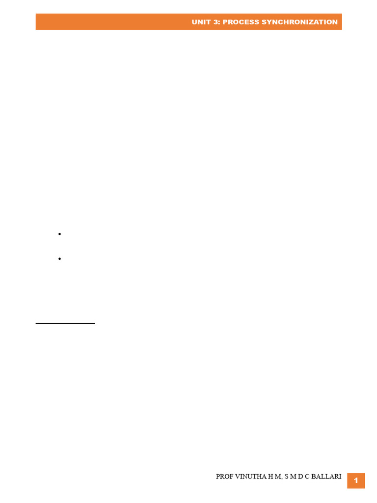 Operating System (3nd Unit) | PDF | Computer Engineering | Operating ...