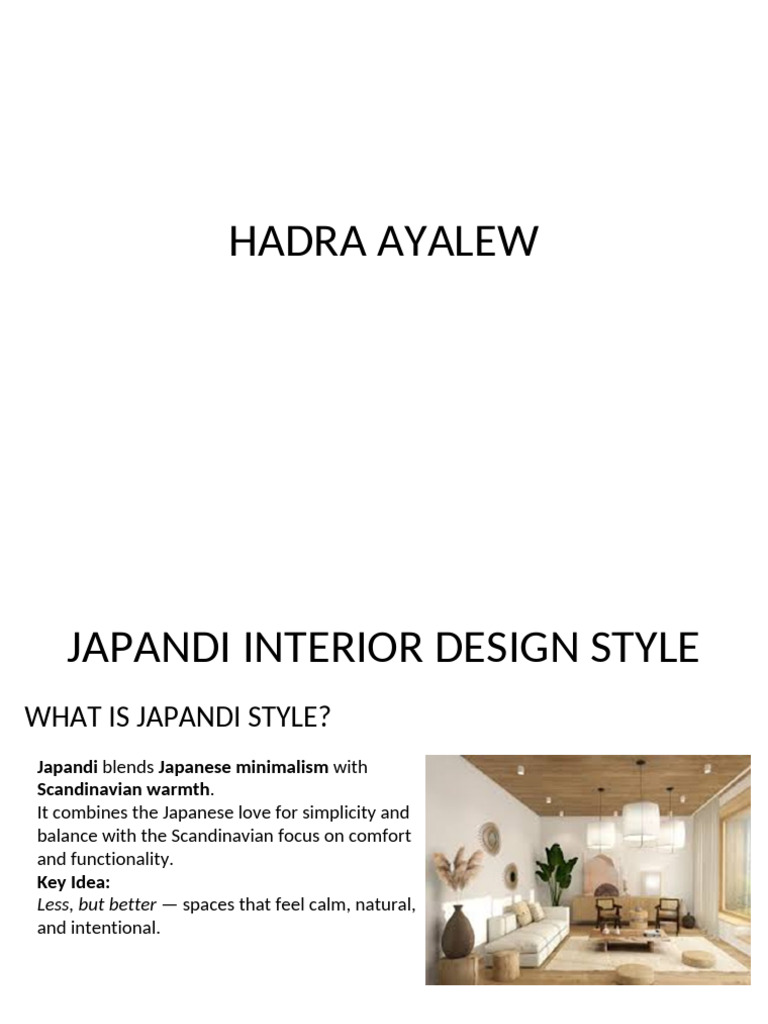 HADRA AYALEW Additional Interior Design Styles-1-Compressed | PDF ...