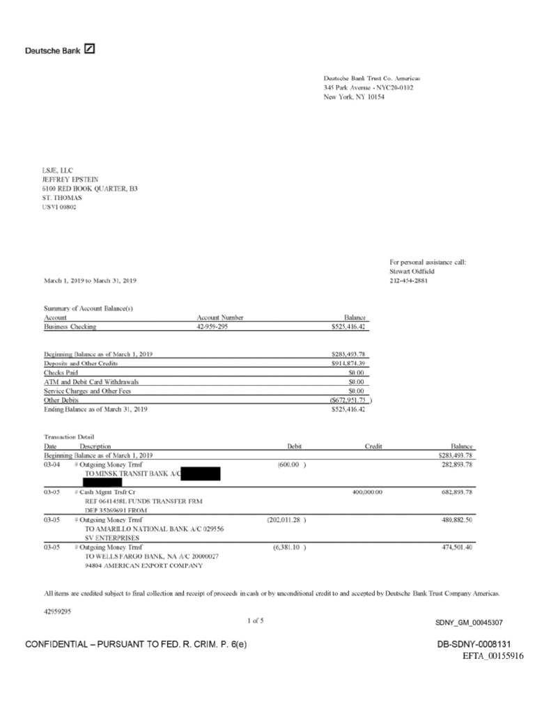 Eft A 01288310 | PDF | Banks | Institutional Investors