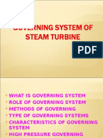 Governing System in power plants