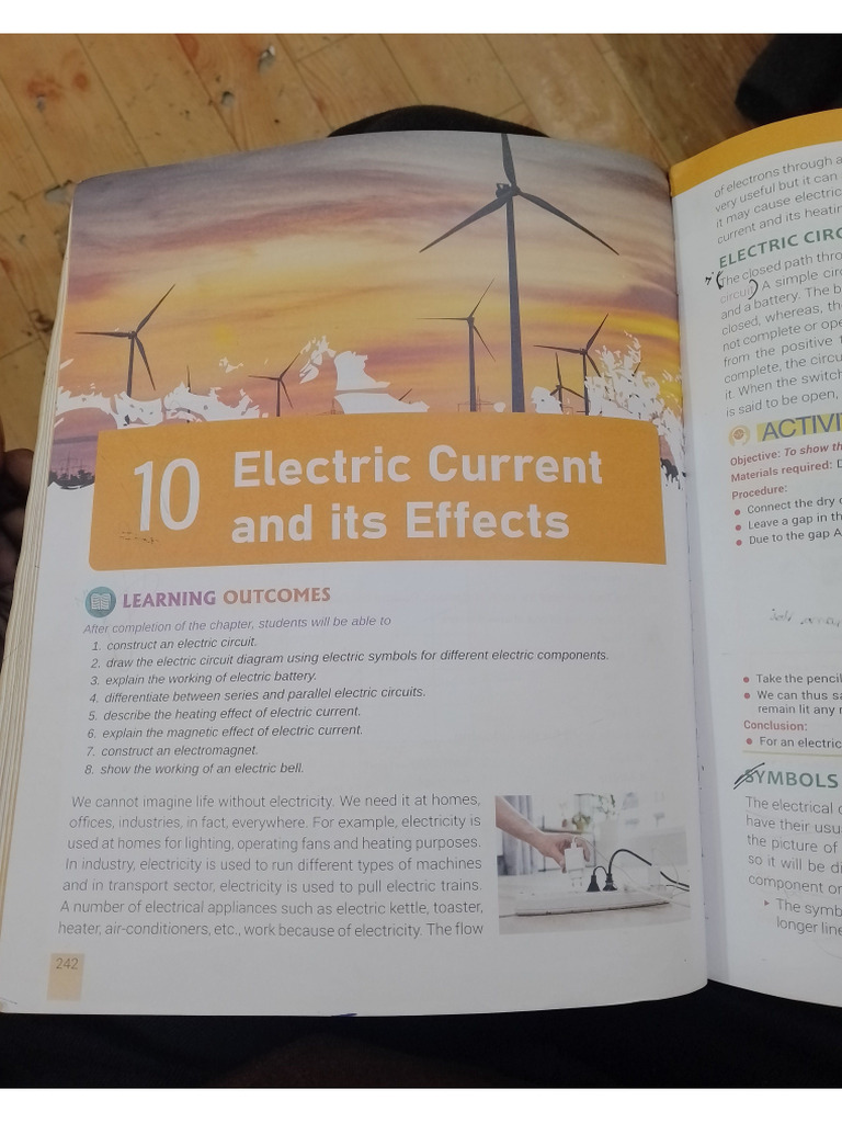 Electric Current and Its Effect | PDF