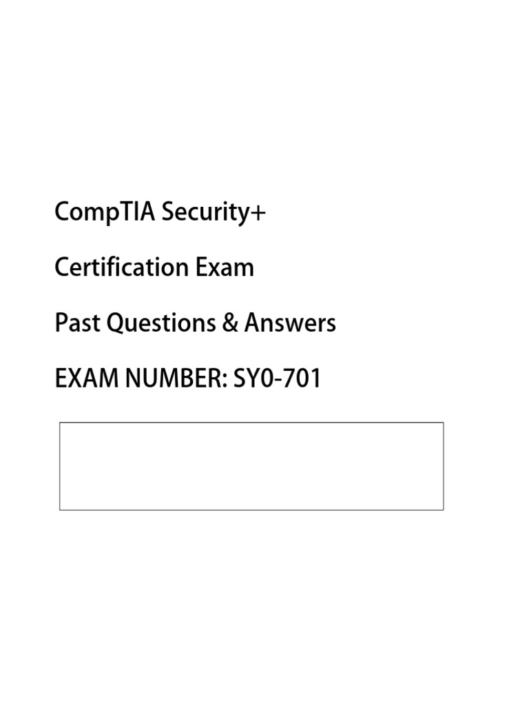 CompTIA Security+ Authentic Material Original | PDF | Security ...