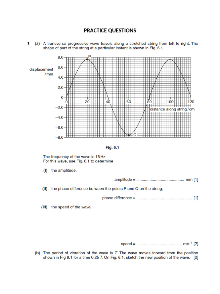 Physics Practice Questions | PDF
