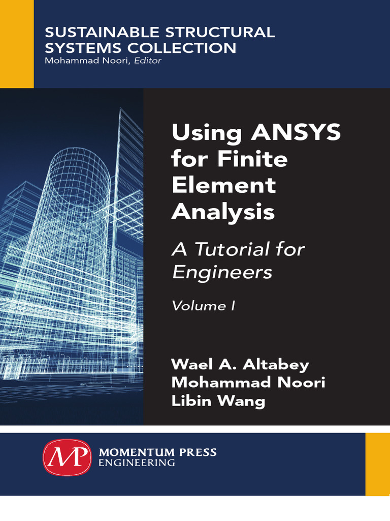 01 Using ANSYS For Finite Element Analysis Volume I A... - (Cover ...