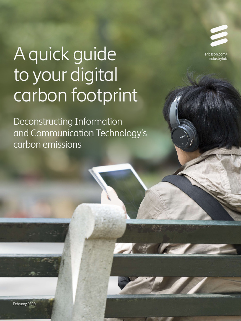 Digital Carbon Footprint - Ericsson | PDF | Carbon Footprint ...