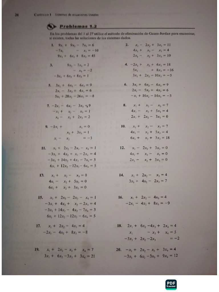 Guía de Ejercicios No 1 | PDF