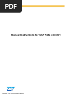 SAP Note Implementation Guide | PDF