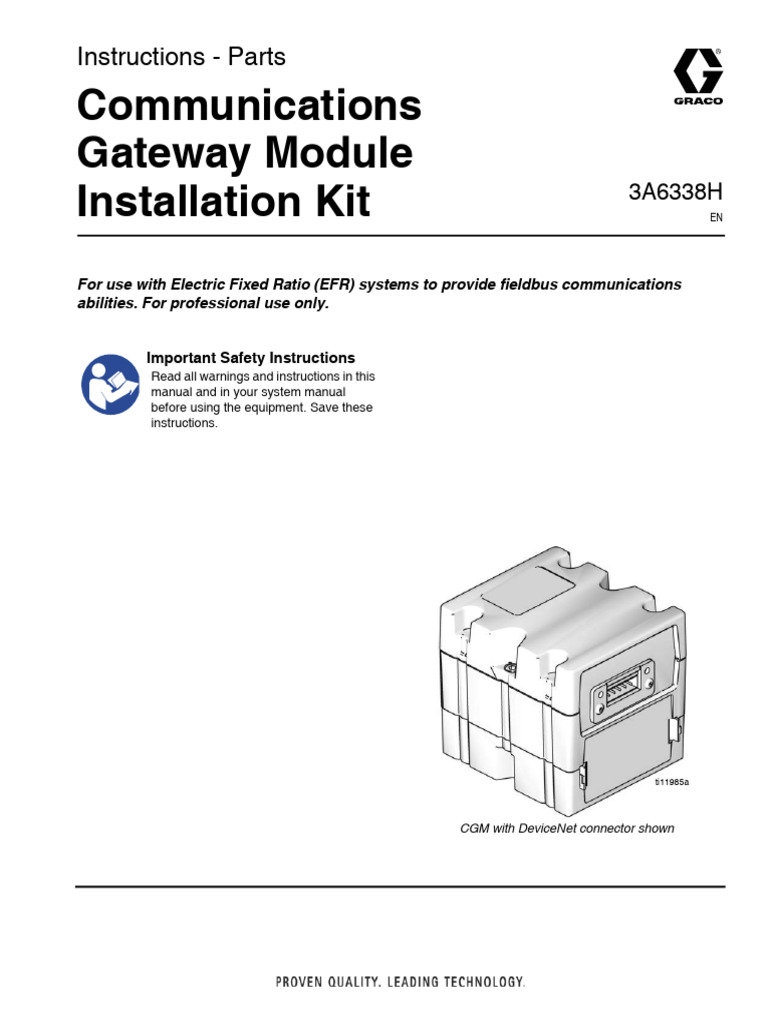 Graco Intalacion | PDF | Programmable Logic Controller | Ip Address