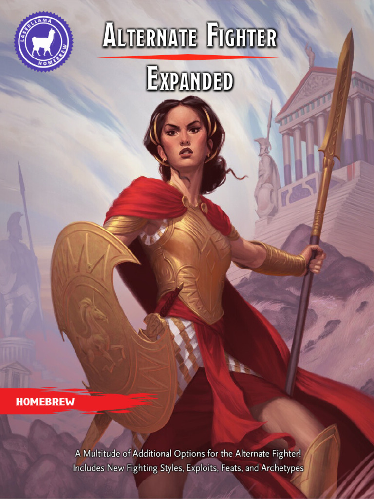 Alternate Fighter - Expanded - GM Binder | PDF
