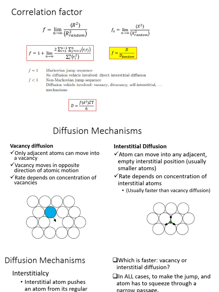 LectureSlides3 Handout | PDF | Diffusion | Applied And ...