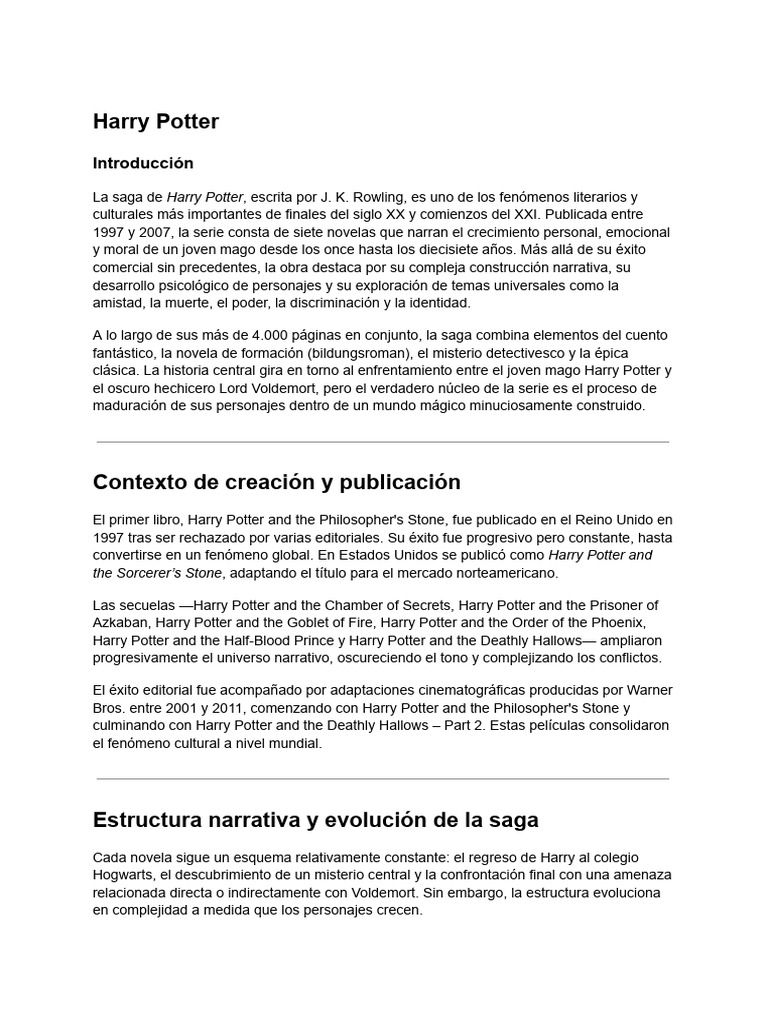 Harry Potter Contemporary | PDF | Harry Potter
