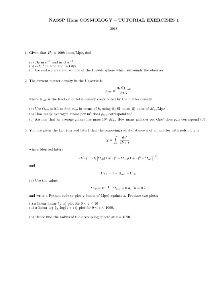 Tutorial 1 | PDF