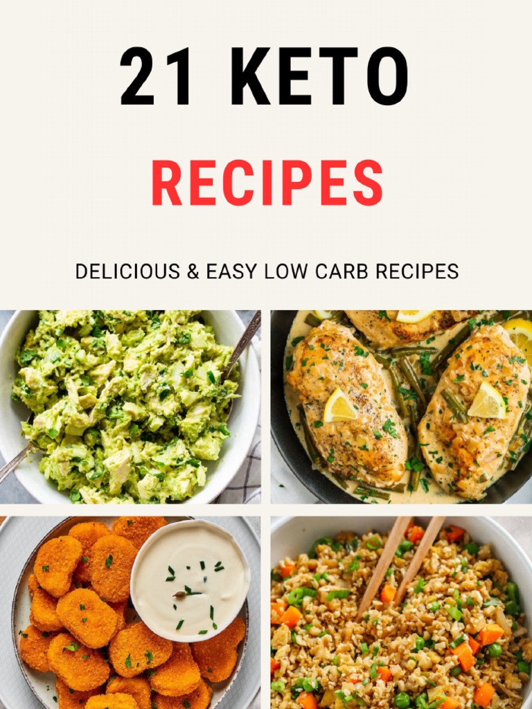 21 Free Keto Recipes | PDF | Bacon | Cooking
