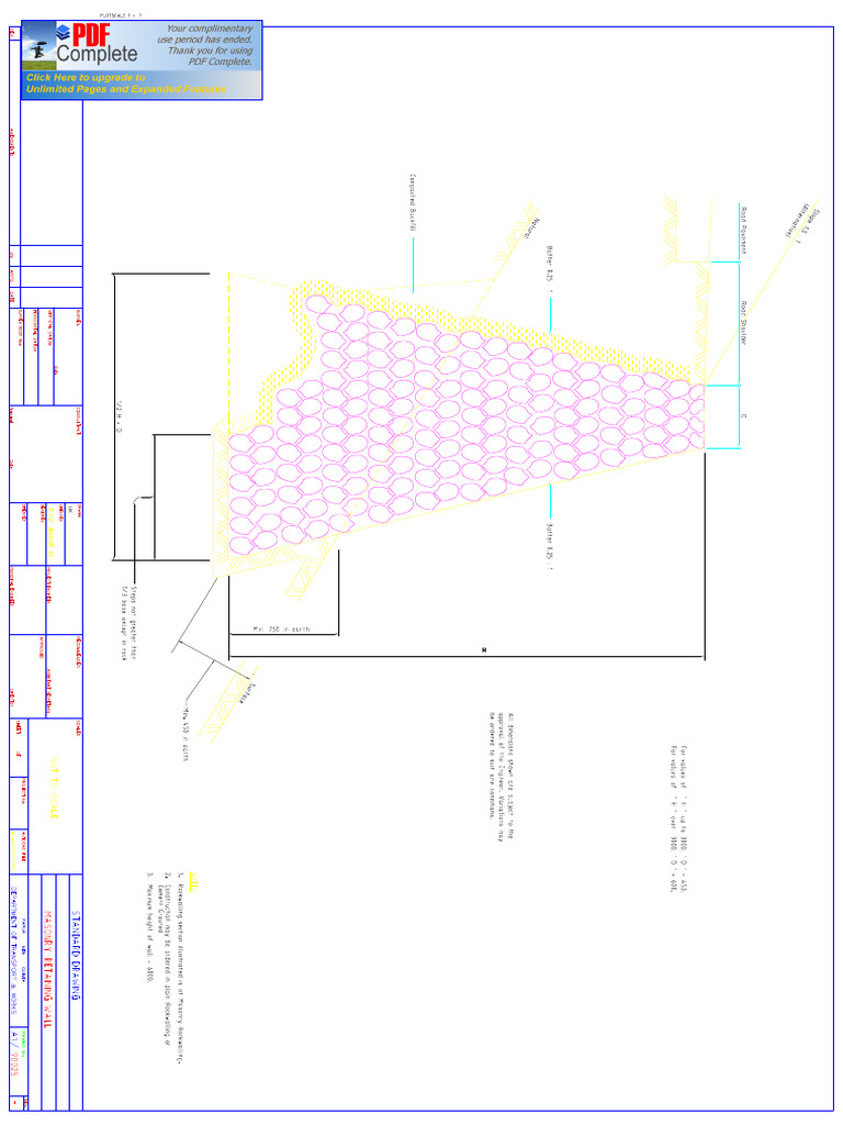 A1-90025 Masonry Retaining Wall | PDF