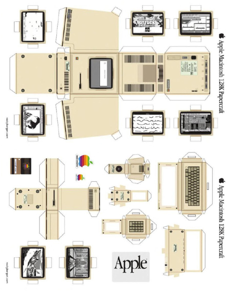 PC Jadul Paper Craft | PDF