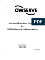 Instrument Engineer's Handbook For DURCO Quarter-Turn Control Valves