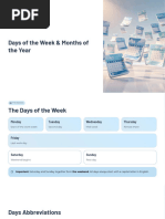 Abbreviations for Days of the Week | PDF | Career & Growth | Language ...