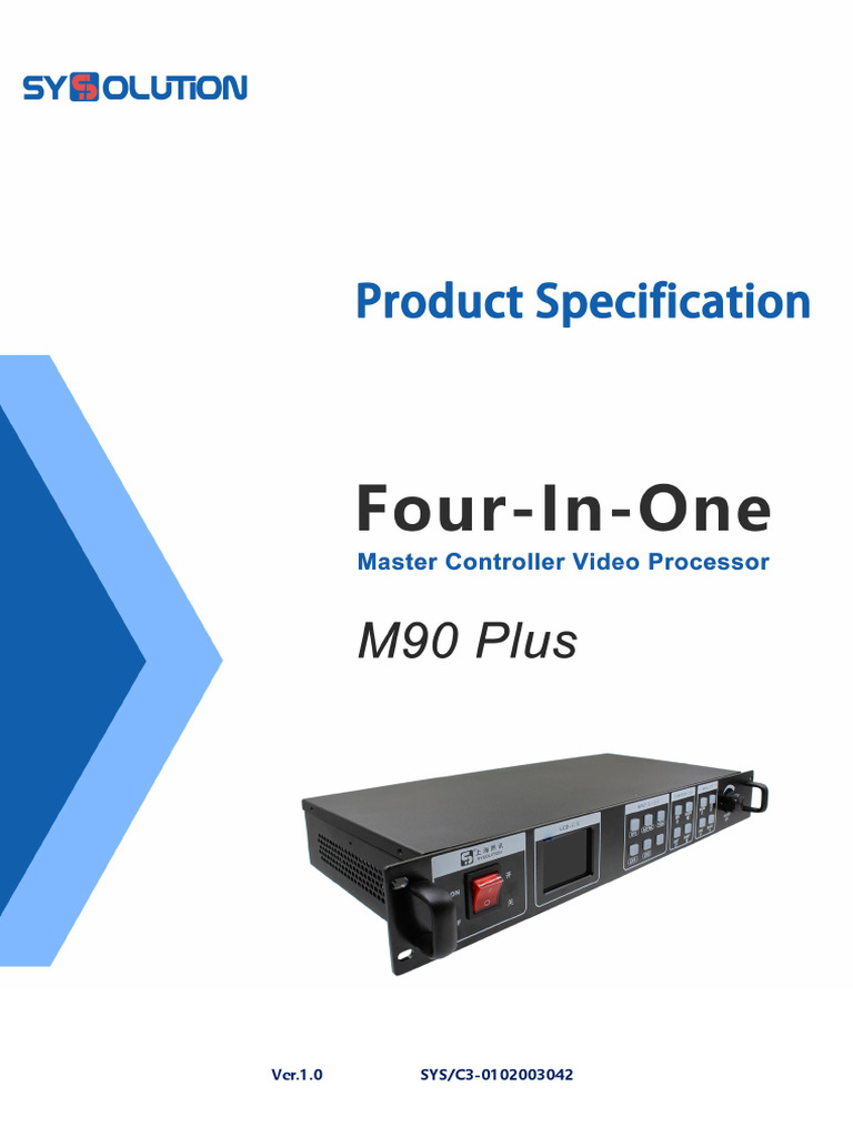 SYSolution M90 Plus Datasheet V1.0 | PDF | Digital Technology ...