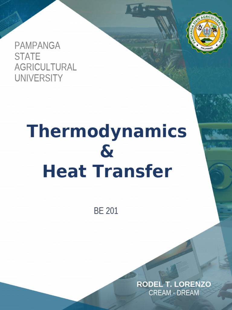 Thermodynamics Heat Transfer Lecture_072334 Copy | PDF