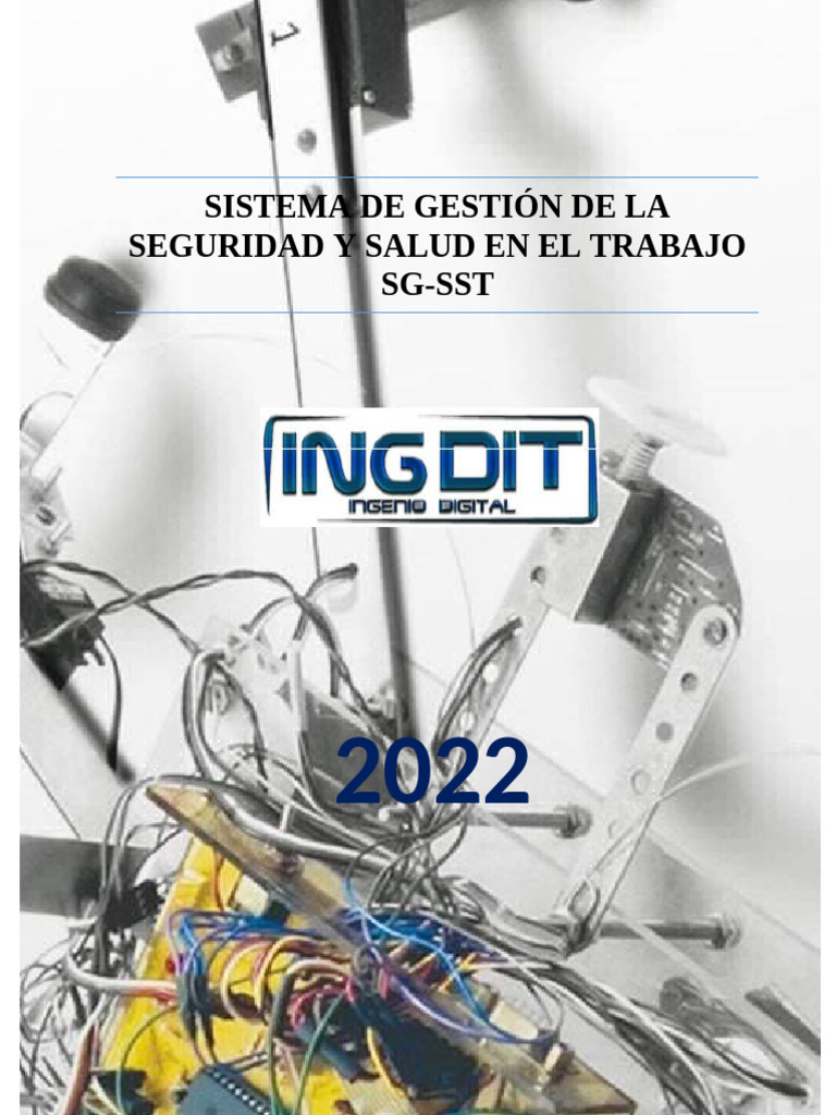 Manual Sistema de Gestión de Seguridad y Salud en El Trabajo v1 | PDF ...