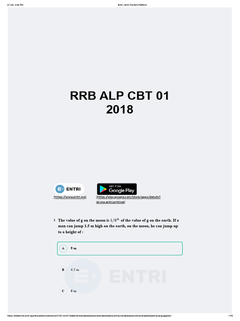 Alp Pyq 1 | PDF
