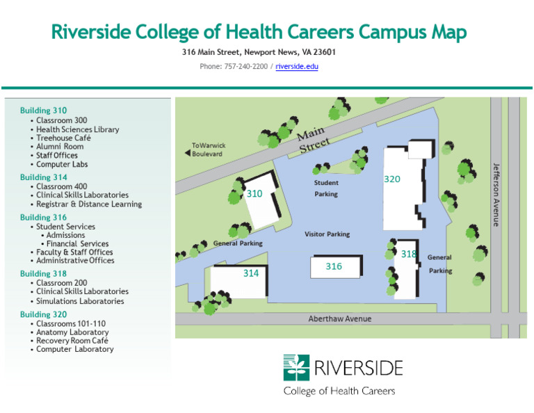 RCHC Campus Map 2023 | PDF