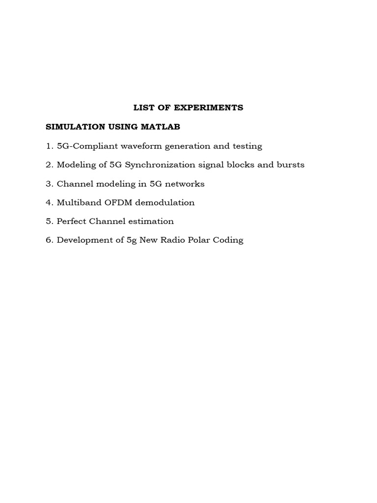 4g and 5g Communication | PDF | Orthogonal Frequency Division ...