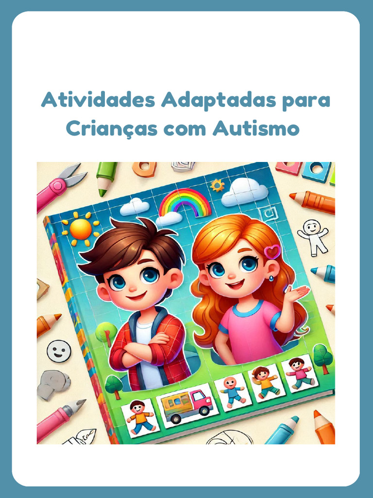 Atividades Adaptadas para Crianas Com Autismo 1 | PDF