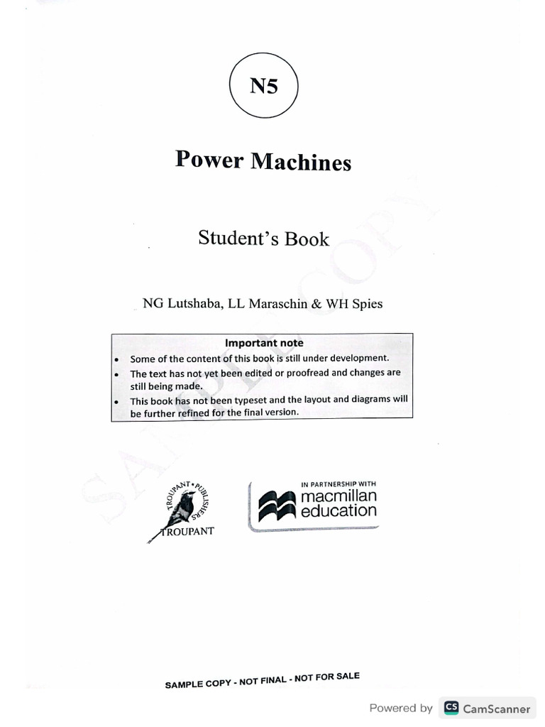 Power Machines N5 | PDF