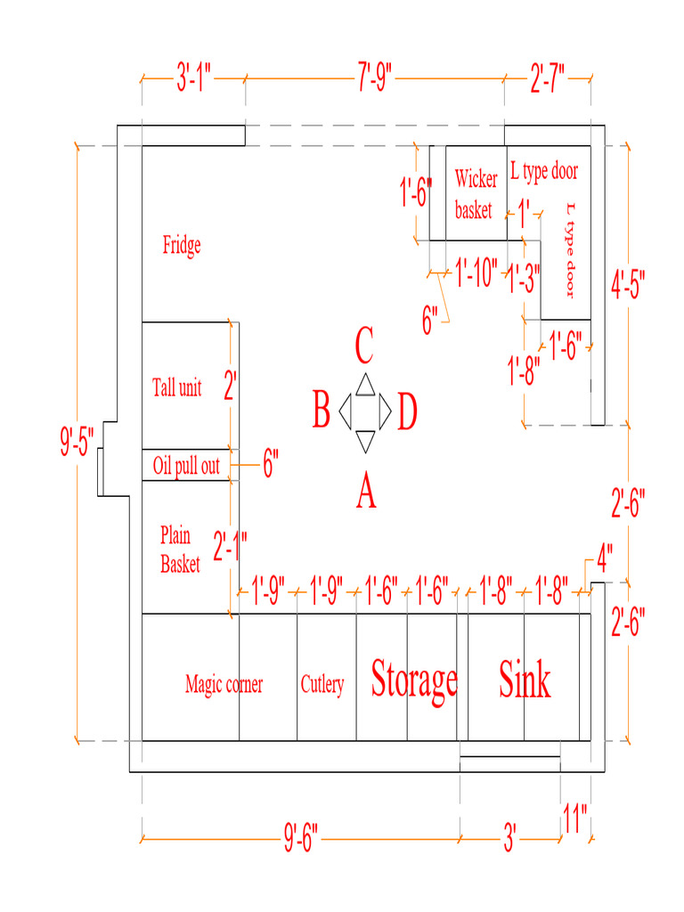 Kitchen Plan Latest | PDF