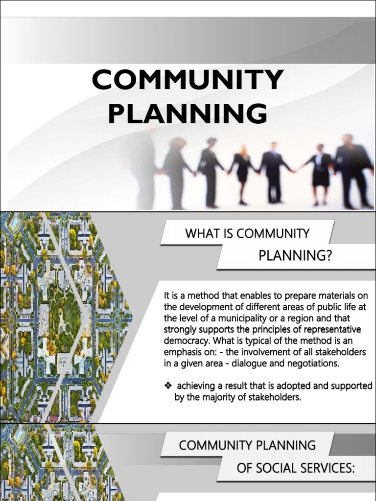Community Planning 1 | PDF | Community | Citizenship