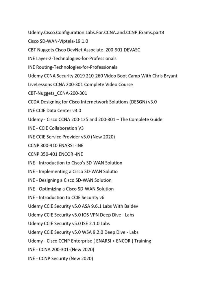 4 5924527267341404628 | PDF | Cisco Certifications | Computing