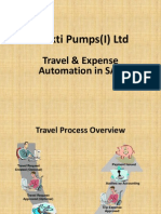 Shakti Pumps (I) LTD: Travel & Expense Automation in SAP