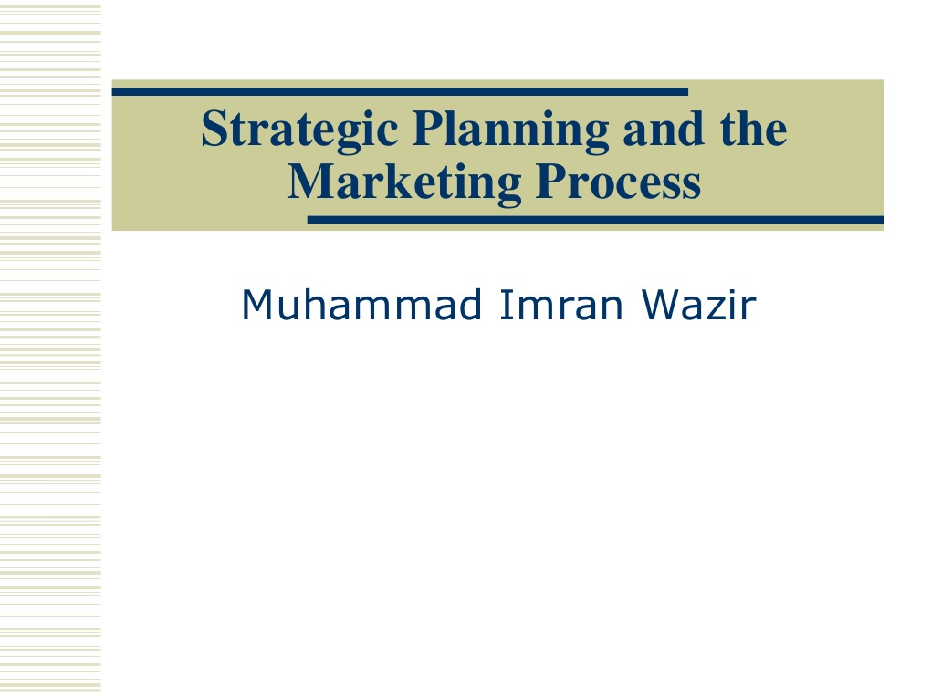 2 Marketing Strategic Planning and Process | PDF