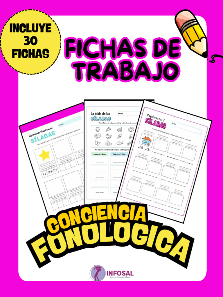 Cuaderno de Trabajo Conciencia Fonologica | PDF