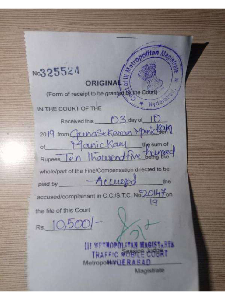 Drunk Driver Fine | PDF
