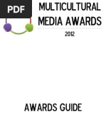 Download 2012 Multicultural Media Awards - Awards Guide by Shaoquett Moselmane SN99900566 doc pdf