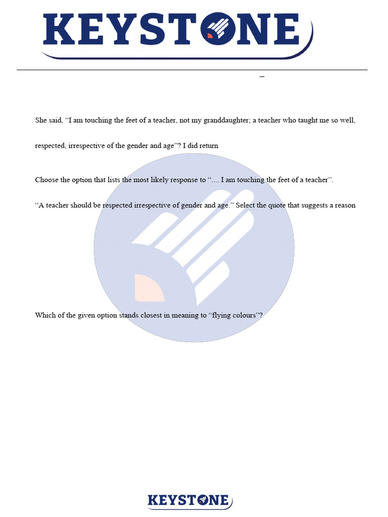 Class 9 Dav Practice Sheet - 2 Extract & Writing (Q) | PDF
