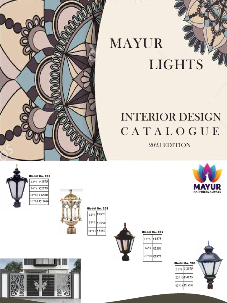 Mayur Catalogue 2023 Edition | PDF
