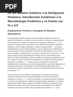Acceso al Predictor COMBASE | PDF | Microorganismo | Incertidumbre